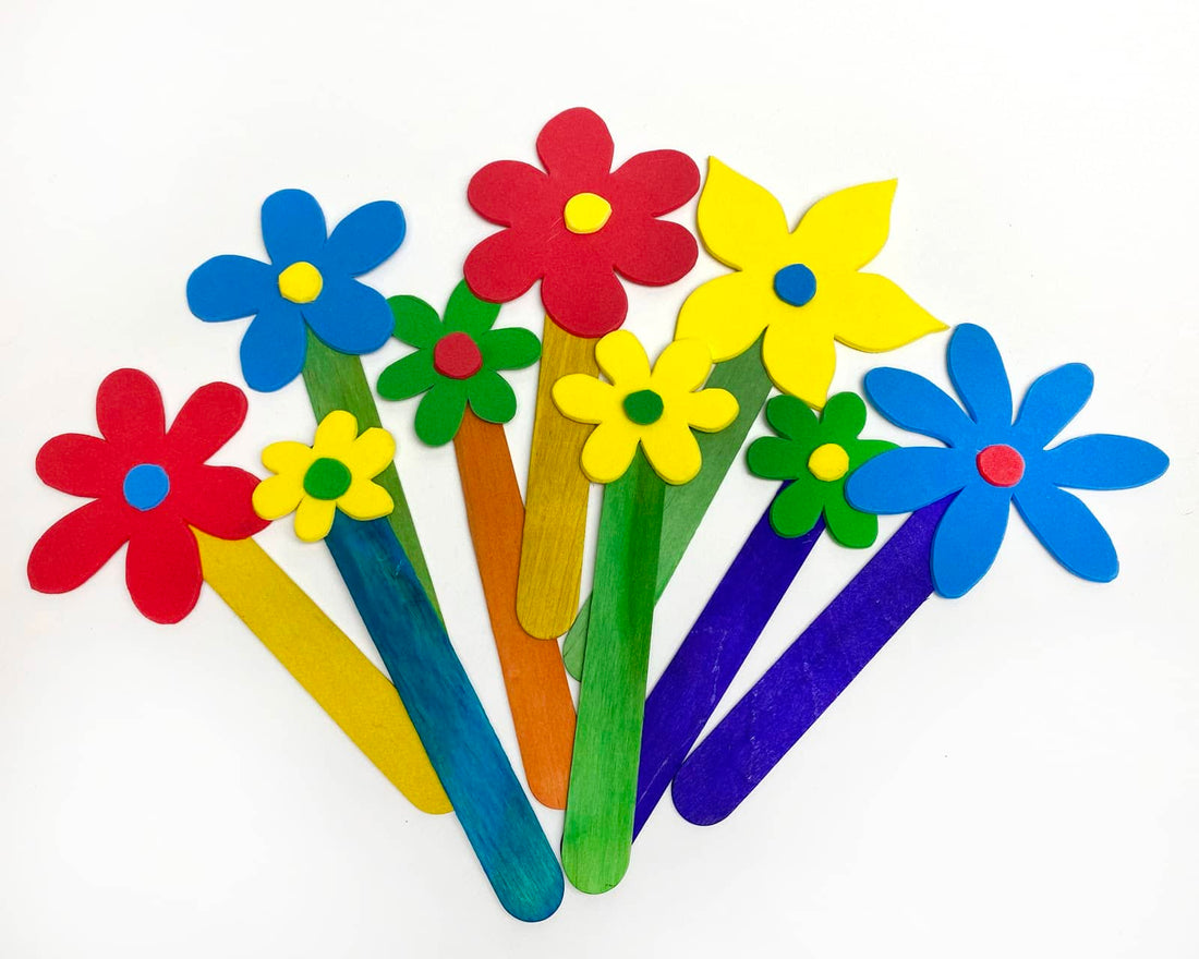 Popsicle Stick Flowers