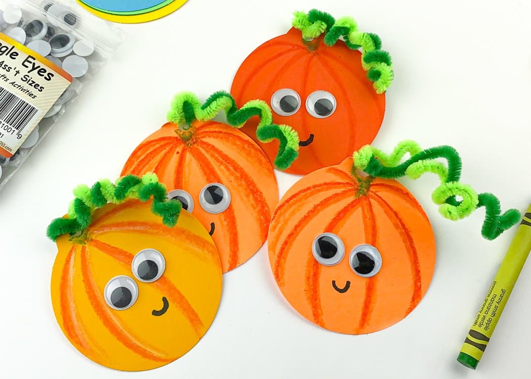 Hygloss Pumpkin Ornament Craft