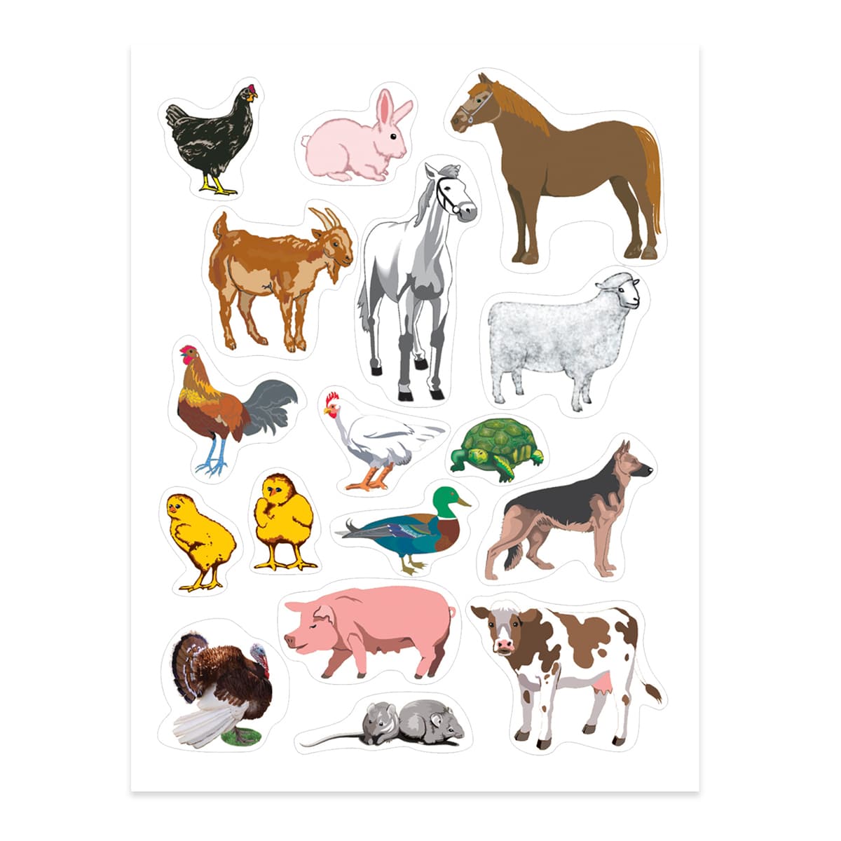 Bugs and Animal Stickers