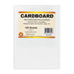 Cardboard Sheets, White & Gray/ Brown, 28 Pt.