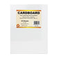 Cardboard Sheets, White & Gray/ Brown, 28 Pt.