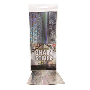 Holographic Paper Chain Strips, 100 Pcs.