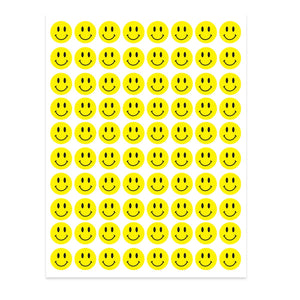 Small Smiley Face Stickers