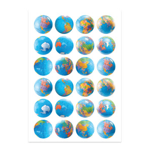 Globes Stickers