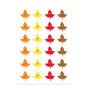 Happy Leaves Stickers