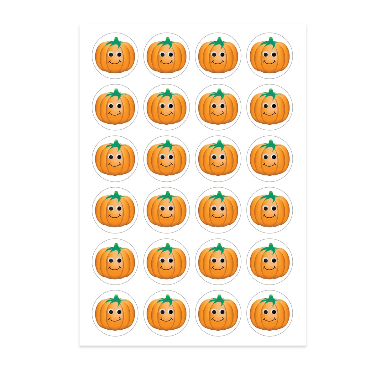 Happy Pumpkins Stickers