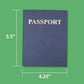 Blank Passport Books