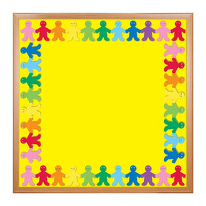 Rainbow People Classroom Border