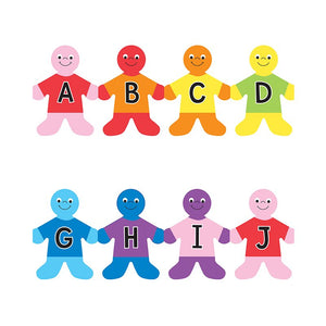 Uppercase Alphabet Kids Border