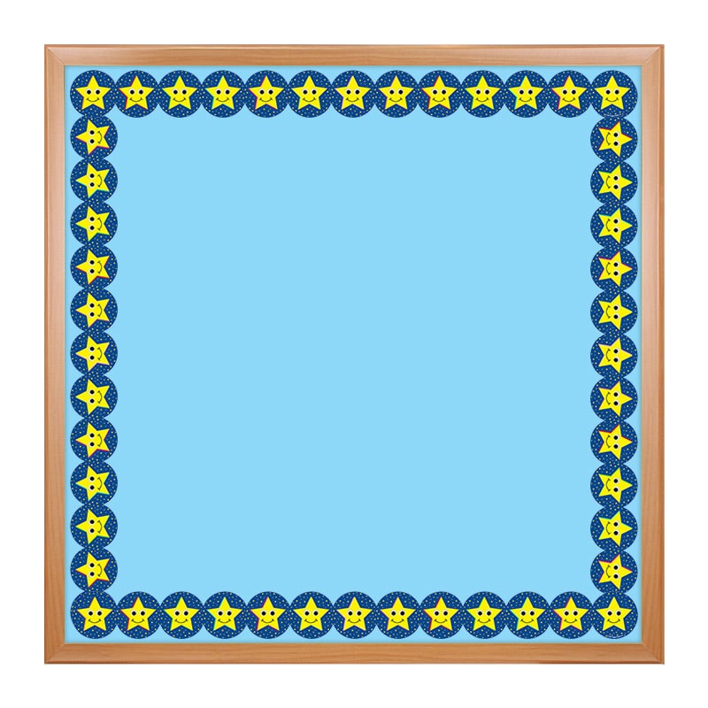 Smiling Stars Classroom Border