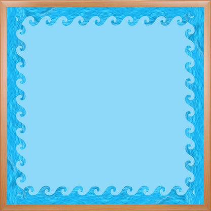 Ocean Waves Classroom Border