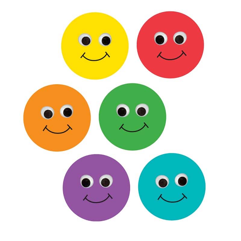 Smiley Face Accents, 6-Inch, 30 Pcs.