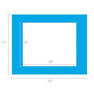 Specialty Bright Paper Frames, 10-12 Colors