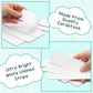 Bright Sentence Strips - Thin, 1.5 x 23" - Cardstock