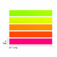 Fluorescent Sentence Strips - 3" x 22" - Card Stock