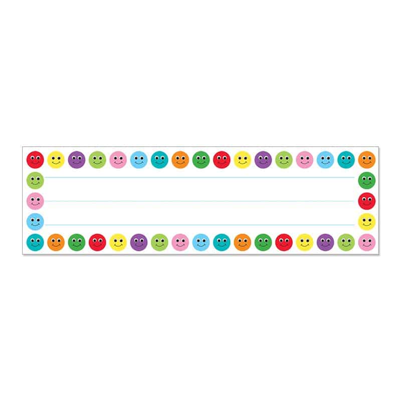 Smiley Face Name Plates (36 ct.)