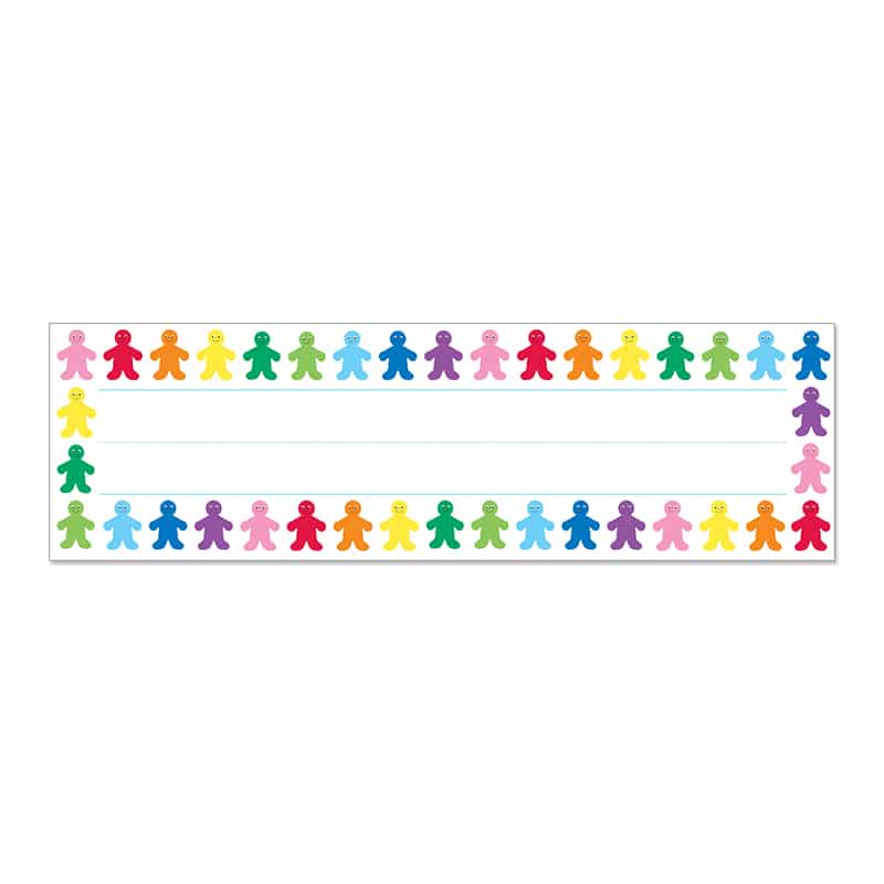 Rainbow People Name Plates (36 ct.)