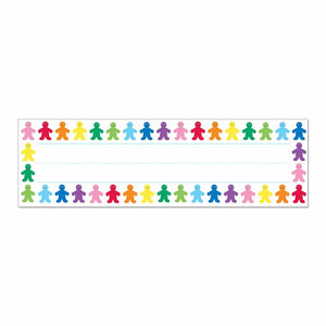 Rainbow People Name Plates (36 ct.)