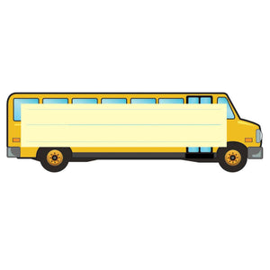 School Bus Die-Cut Name Plates (30 ct.)