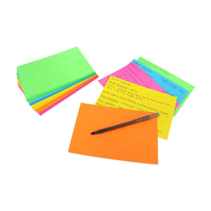 Bright Blank Flashcards (100 per pack)