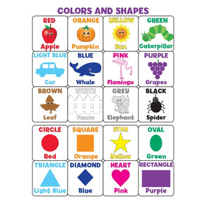 Colors and Shapes Poster