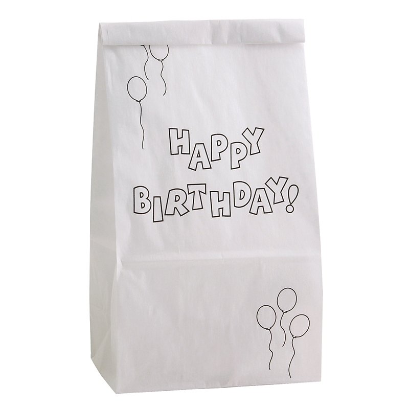 Happy Birthday Paper Bags