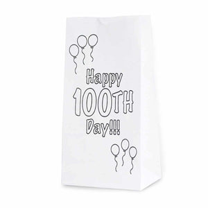 Happy 100th Day Paper Bags