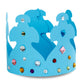 Bright Paper Crowns - 4 Assorted Colors (24 Ct.)