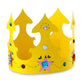 Bright Paper Crowns - 4 Assorted Colors (24 Ct.)