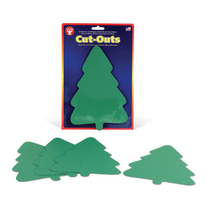 Bright Shapes - 40 Pcs Christmas Tree Green - 8.5"