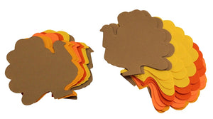 Bright Shapes - 5.5" Turkey Asst. Colors