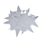 Silver Mirror Star Cut-Outs, 6-Inch, 10 ct.