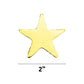 Gold Mirror Stars - 2-Inch - 30 Pcs