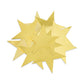 Gold Mirror Star Cut-Outs, 6-Inch, 10 Pack