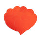 Red Mirror Heart Cut-Outs, 6-Inch, 10 Pcs.