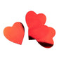 Red Mirror Heart Cut-Outs, 6-Inch, 10 Pcs.