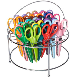 Large Wire Scissors Stand (Holds 24 Scissors)