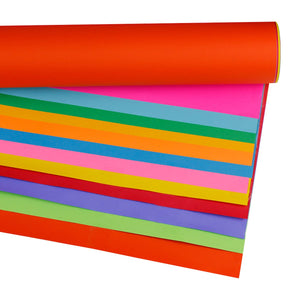 Large Bright Paper Assorted - 23 x 35-Inch - 12 Sheets