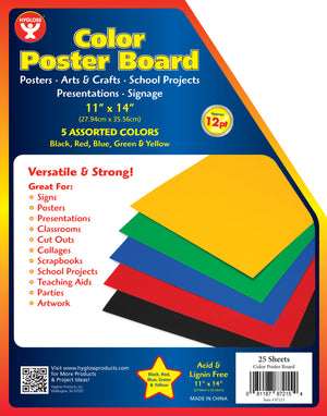 Colored Poster Boards