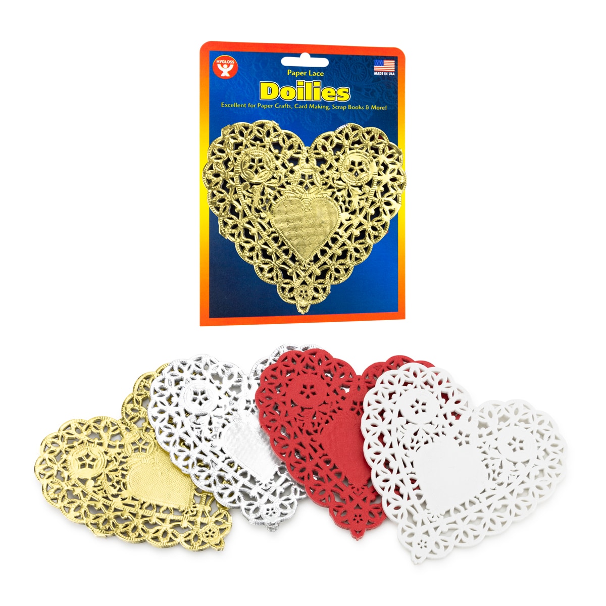 Paper Heart Doilies