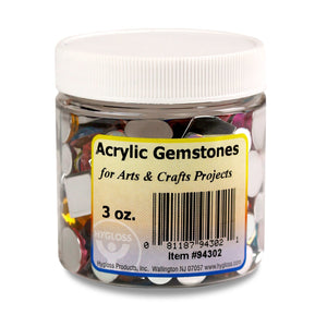 Multicolor Acrylic Gemstones