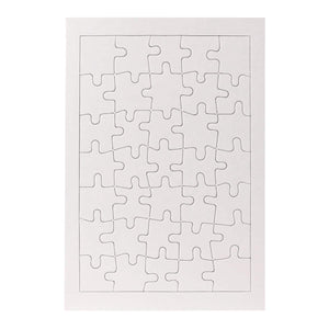 Puzzle Set With Frame-Rectangle