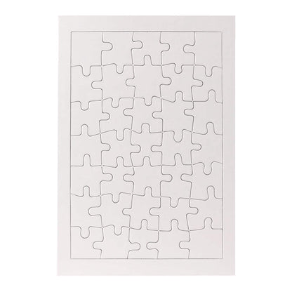 Puzzle Set With Frame-Rectangle