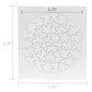 Blank Round Puzzles With Frames - 7.75" x 8.25" - 6 Puzzles