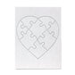 Blank Heart Puzzles (6 x 8-Inch)