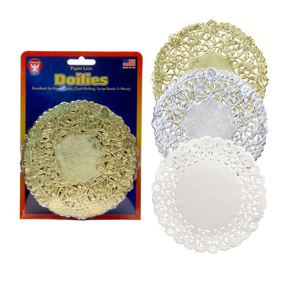 Round Paper Lace Doilies