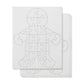 Blank People Shape Puzzles - 8.5" x 10.5"