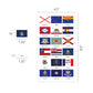 United State Flag and Seal Stickers - All 50 States