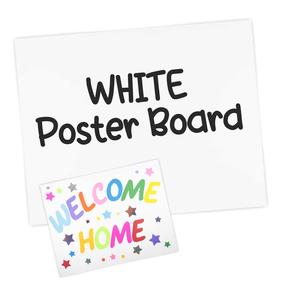 White Poster Board