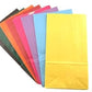 Gusseted Flat Bottom Paper Bags